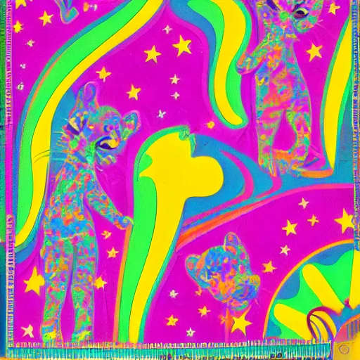 Prompt: 1960's Lisa Frank