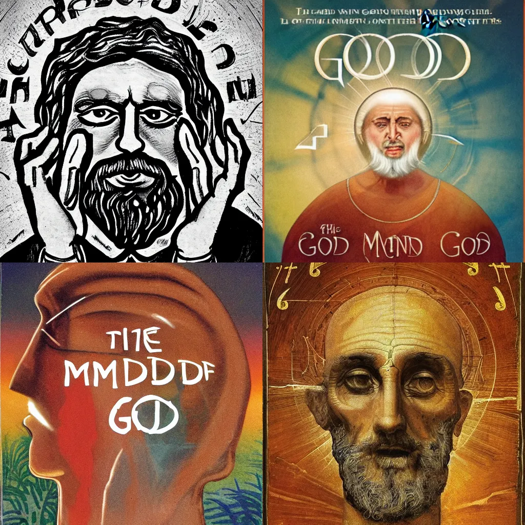 Prompt: the mind of god