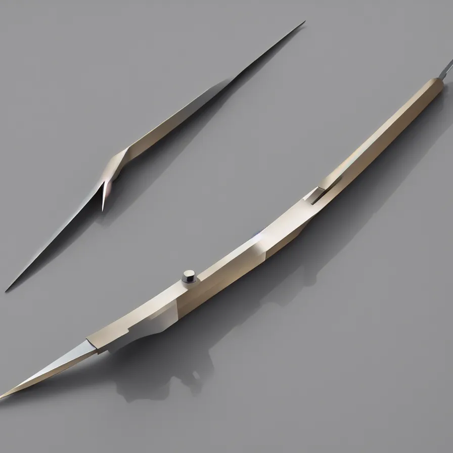 Image similar to single lazer sword ; designed by c. a. k. e., marc newsom, zaha hadid, blond ltd, layer design ; natural materials ; industrial design ; behance ; le manoosh ; pinterest ; if design award ; reddot design award