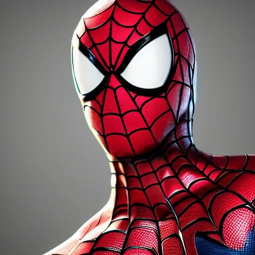 Image similar to Spiderman ninja,muscle extremely detailed, fantastic details full face, mouth, trending on artstation, pixiv, cgsociety, hyperdetailed Unreal Engine, optimization 4k 8k ultra HD, WLOP