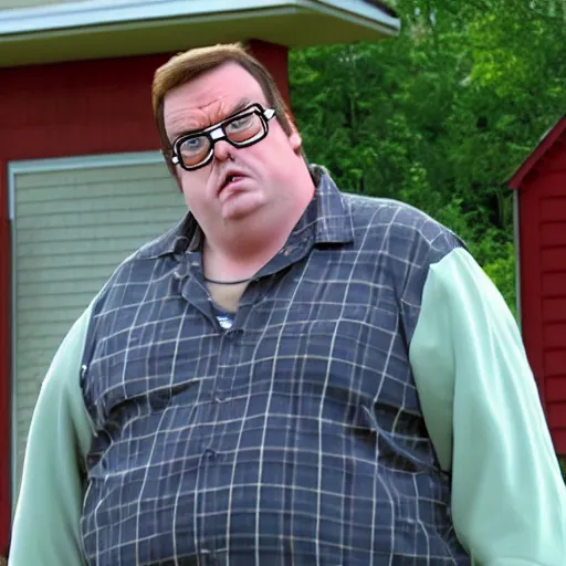 Prompt: peter griffin in the series trailer park boys, live action, 4k, high detail, high-resolution photograph, professional photography, ultra-detail