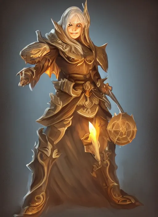 Image similar to Jack o latern cleric , character concept, high quality, highly detailed,