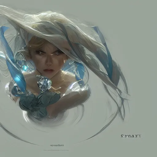 Image similar to crystal ring by Stanley Artgerm Lau, WLOP, Rossdraws, James Jean, Andrei Riabovitchev, Marc Simonetti, Yoshitaka Amano, ArtStation, CGSociety,