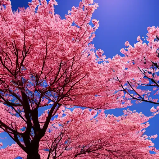 Image similar to photo of a sakura tree, high detail, cinematic, realistic, 8 k, beautiful