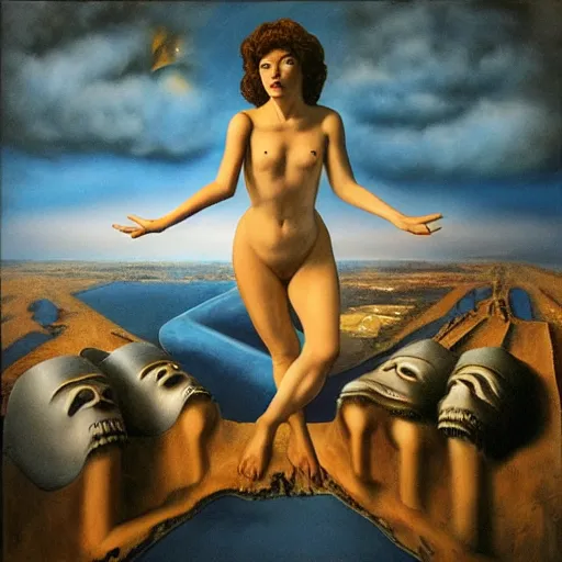 Image similar to the rapture, surrealism