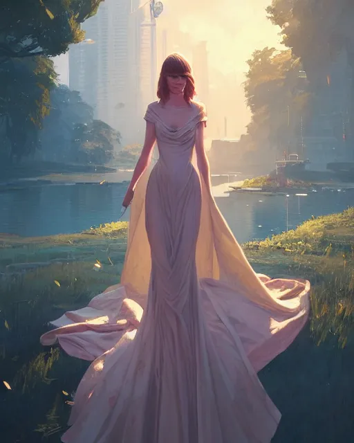 Prompt: portrait of taylor swift as an elegant renaissance goddess, in gta v, stephen bliss, unreal engine, by greg rutkowski, loish, rhads, makoto shinkai and lois van baarle, ilya kuvshinov, rossdraws, global illumination, radiant light, detailed and intricate environment, pastel