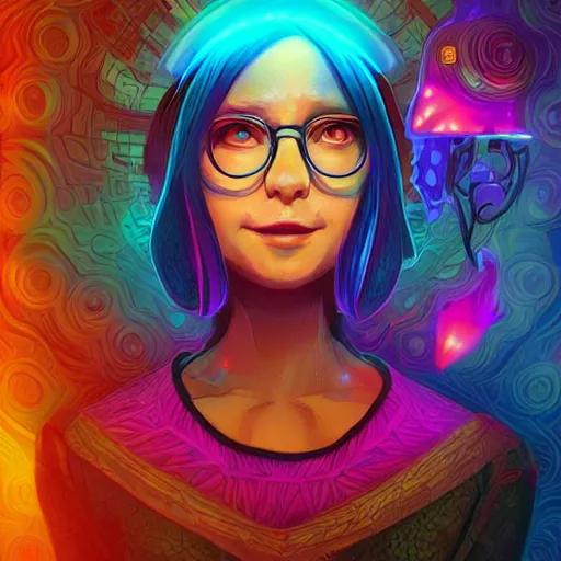 Image similar to skill magic geek inside matrix deepdream radiating a glowing aura stuff loot legends stylized digital illustration video game icon artstation lois van baarle, ilya kuvshinov, rossdraws,