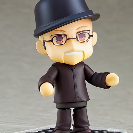 Prompt: old man, nendoroid, figurine, detailed product photo