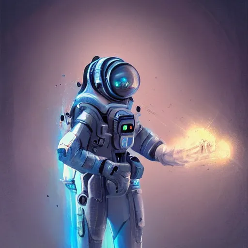 Image similar to concept art of scientist by jama jurabaev, scifi, extremely detailed, trending on artstation, high quality, brush stroke