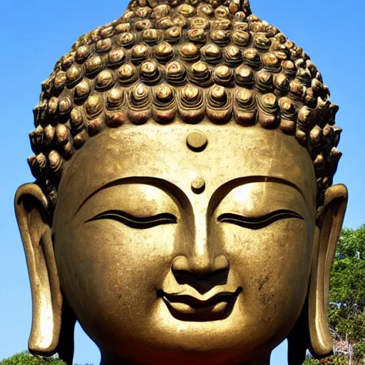Image similar to the buddha in a foot race