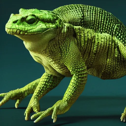 Image similar to High Resolution!! reptilian Tiktok Influencer dancing, photorealistic, 8K, nofilter, hyperrealistic