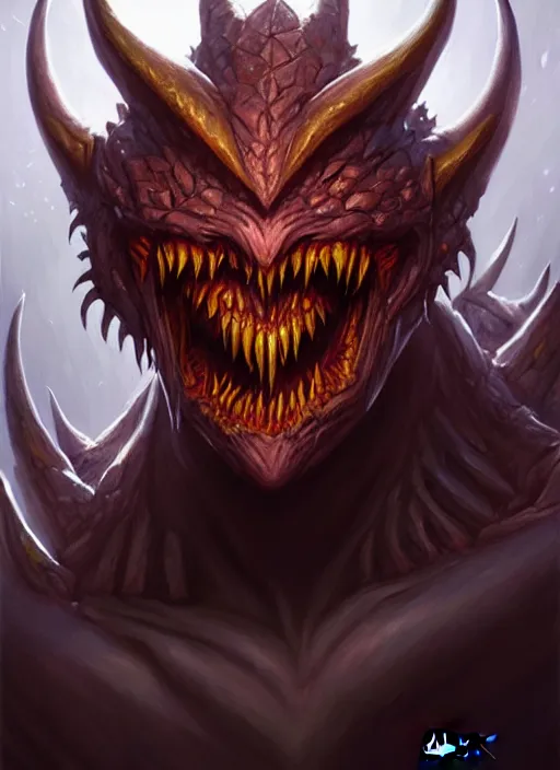 Prompt: a _ fantasy _ style _ portrait _ painting _ of acererak the devourer, dnd, wicked, oil _ painting _ unreal _ 5 _ daz. _ rpg _ portrait _ extremely _ detailed _ artgerm _ greg _ rutkowski _ greg