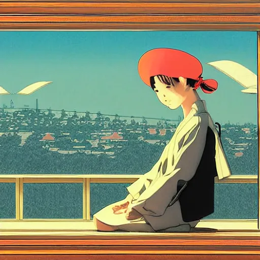 Image similar to dreams of a better life for me and shinji ikair, in the style of jamie hewlett killian eng kawase hasui riyoko ikeda, 3 d render ar