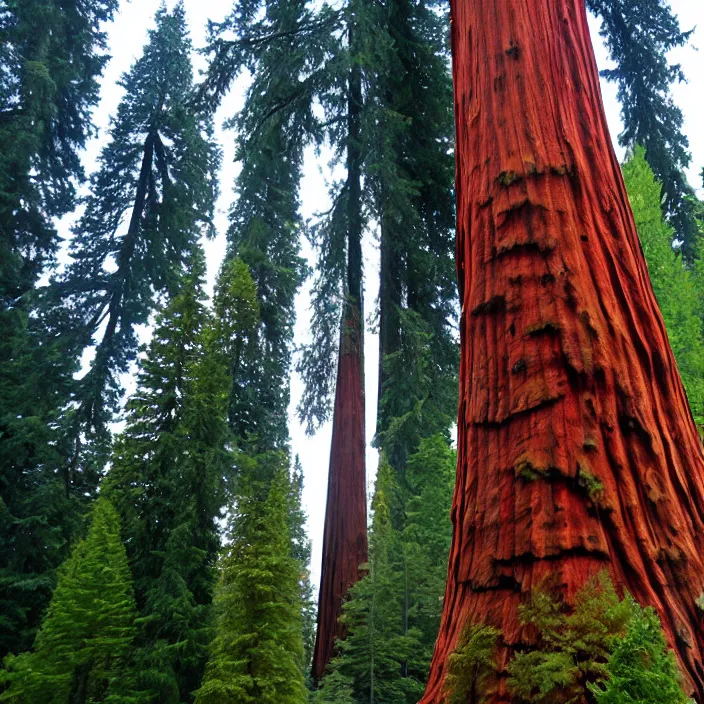 Image similar to giant jellyfish among the giant sequoia trees at 2875 adanac.st vanvcouver,british columbia,canada