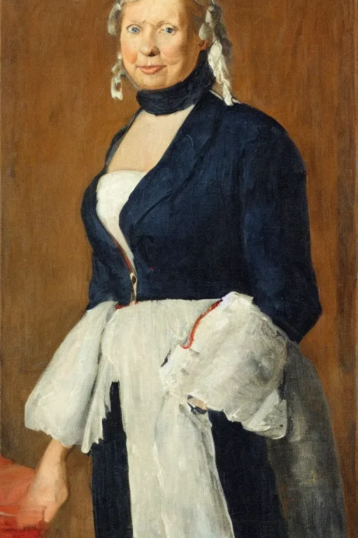 Prompt: portrait of Sanna Marin the finnish prime minister