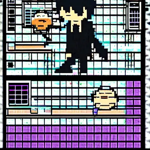 Prompt: Saul Goodman's avatar in the video game Omori, detailed