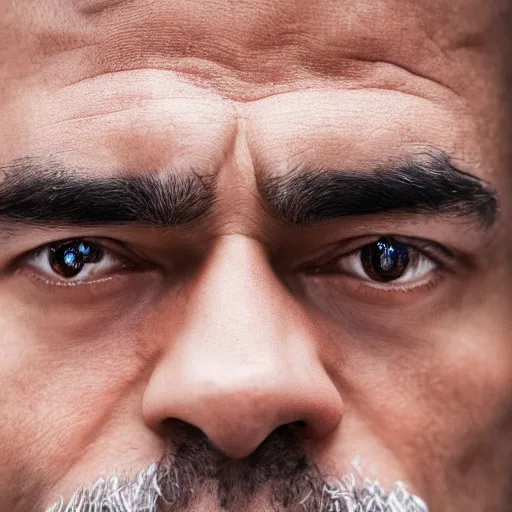 Prompt: a detailed close up of a man's face 8 k high resolution