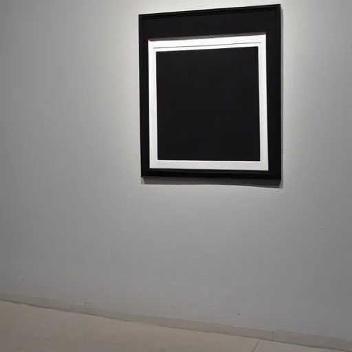 Image similar to filled canvas of the color black by karl gerstner