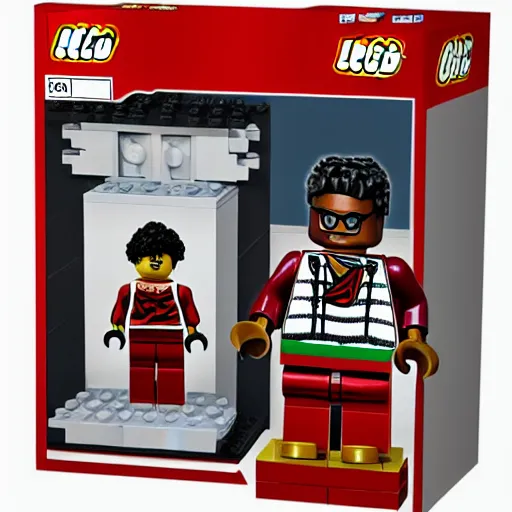 Prompt: maya angelou, lego vinyl action figure, plastic, toy, butcher billy style