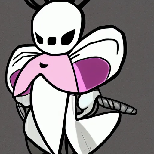 Image similar to hollow knight character, steven universe style, cartoonish