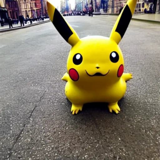 Image similar to Pikachu in poland