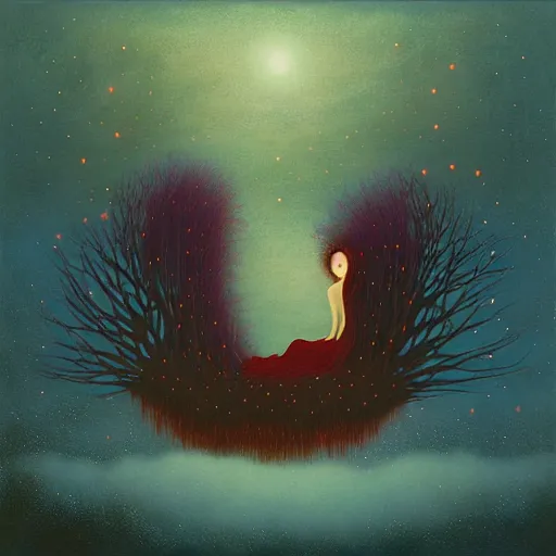 Prompt: lullaby by andy kehoe, masterpiece