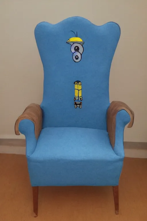 Image similar to Minion armchair