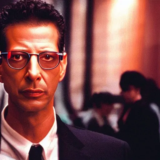 Prompt: jeff goldblum in the matrix