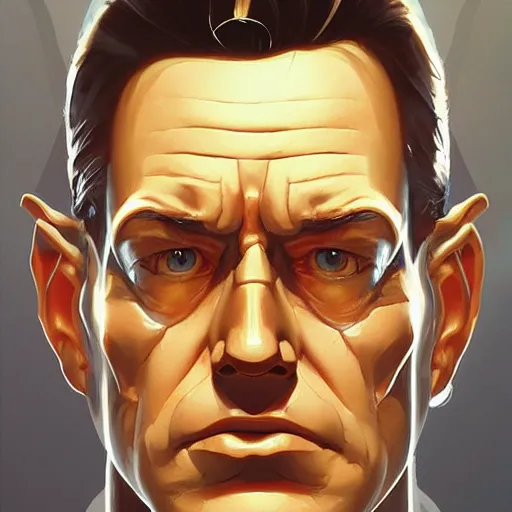 Image similar to face icon stylized minimalist t - 1 0 0 0, loftis, cory behance hd by jesper ejsing, by rhads, makoto shinkai and lois van baarle, ilya kuvshinov, rossdraws global illumination