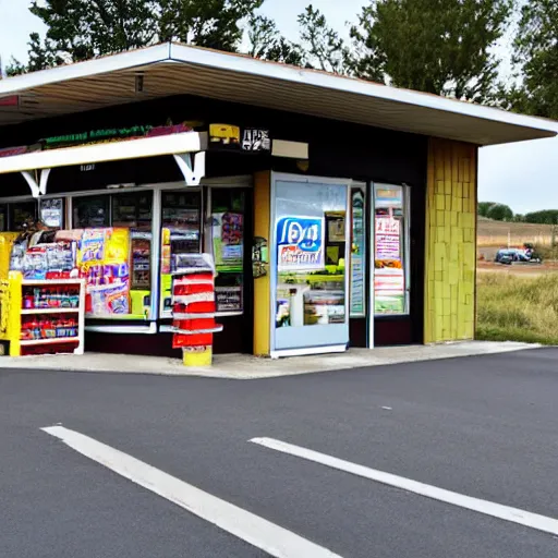 Image similar to convenience store in the middle of nowhere