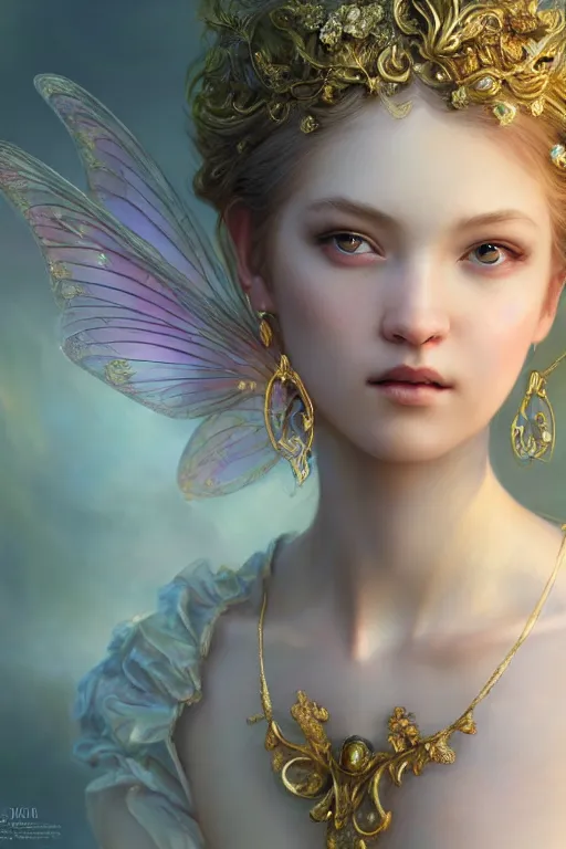 Prompt: a masterpiece ultrarealistic ultradetailed portrait of a very beautiful fairy, baroque renaissance. medium shot, intricate, elegant, by stanley artgerm lau, wlop, rossdraws, james jean, andrei riabovitchev, marc simonetti, light by julie bell, porcelain skin. global illumination. vfx