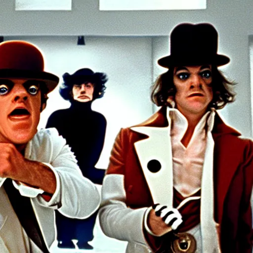 Image similar to clockwork orange