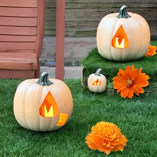 pumpkin flower speakers with mp 3 | Stable Diffusion | OpenArt