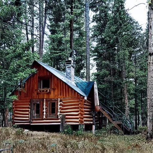 Image similar to “cabin in the woods”