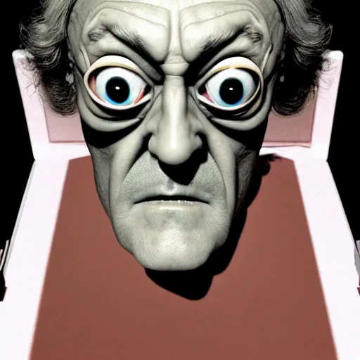 Prompt: renaissance portrait of marty feldman, by katsuhiro otomo, yoshitaka amano, nico tanigawa, and artgerm rendered with 3 d effect.