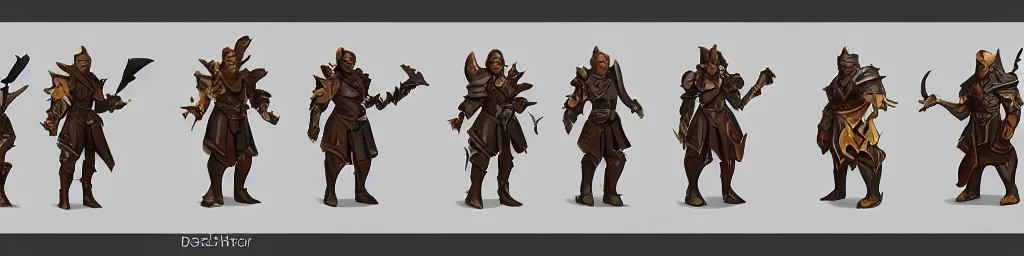Image similar to dnd paladin character turnaround sheet, rpg, isometric isometric isometric, 8 clone views, d & d, trending on artstation, consistent default pose