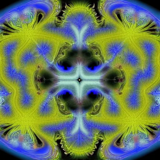 Image similar to Igor Ivanovich Strelkov became an alien fractal structure