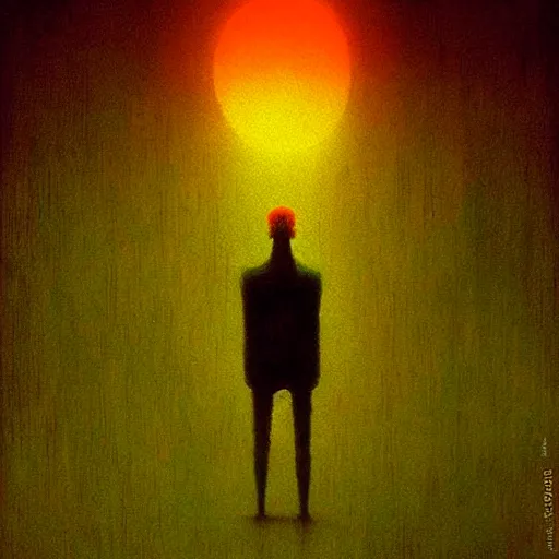 Image similar to the incredibles ( pixar ) by beksinski, beautiful detailed dystopian neon tinged digital art