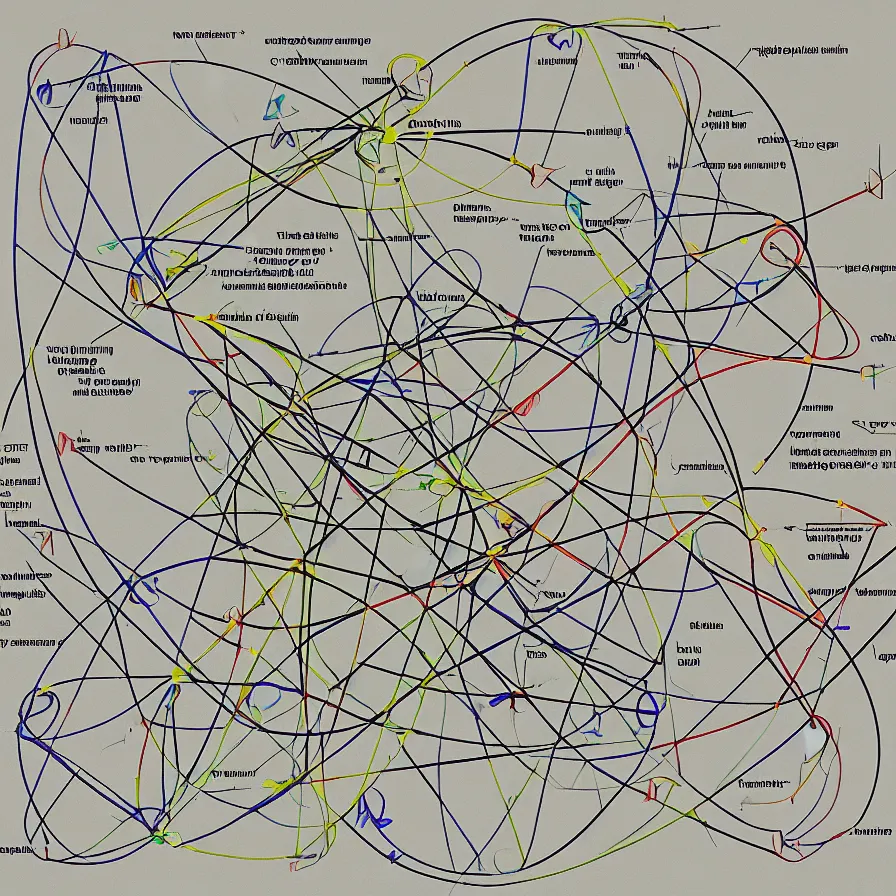 Image similar to schema of the inner workings of an atom and electron wit DNA