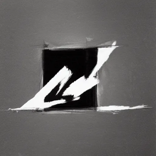 Prompt: black gotic Letter m, black paint flows down, black splashes, art by bauhaus,