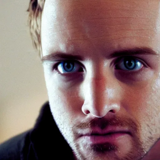 Prompt: jesse pinkman wearing fake pinocchio nose