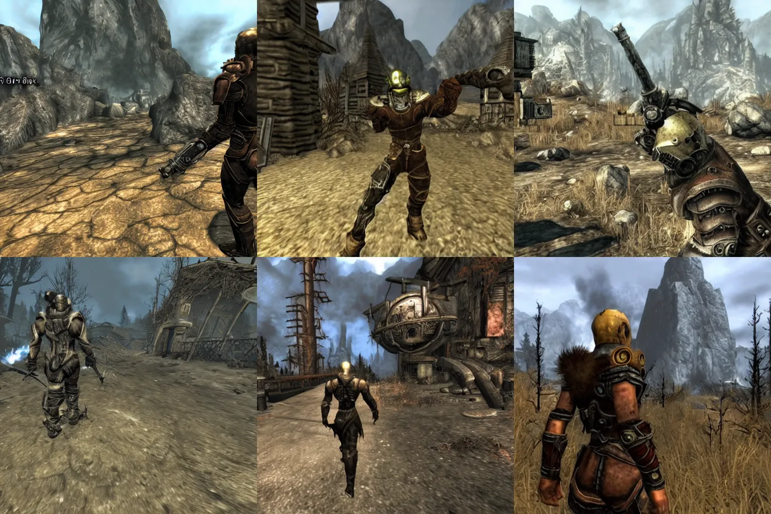 Prompt: fallout skyrim