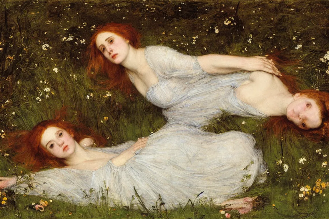 Ophelia By John Everett Millais Stable Diffusion