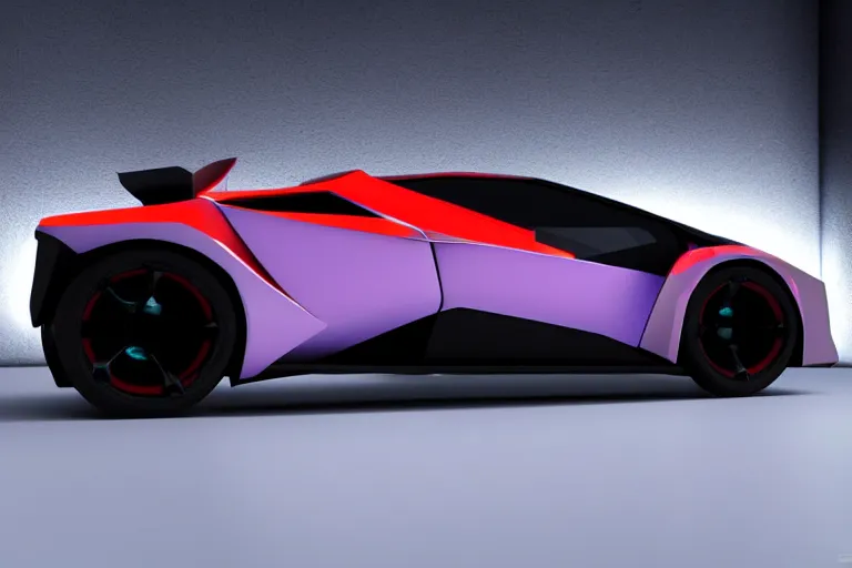 cyberpunk lamborghini concept inspired sports car, | Stable Diffusion |  OpenArt