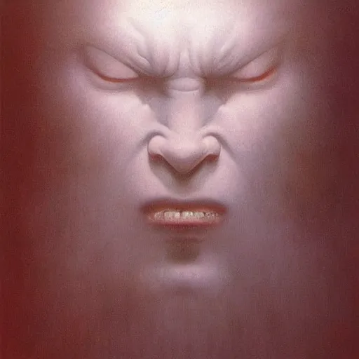 Image similar to axel!!!! from kingdom hearts!!!!, by zdzislaw beksinski, oil on canvas