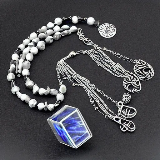 Image similar to ritual trinket magitech atlantean crystal jewelry