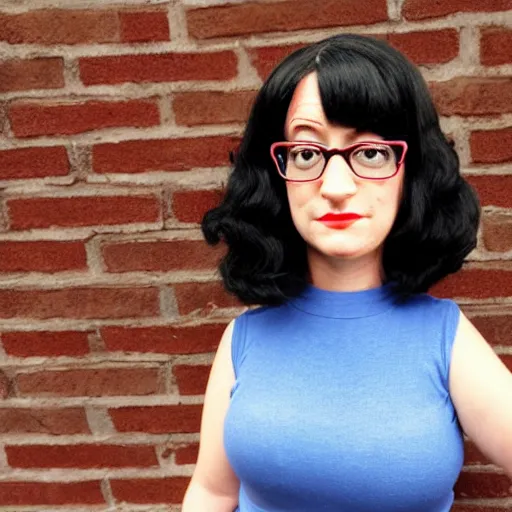 Prompt: tina belcher as a real person