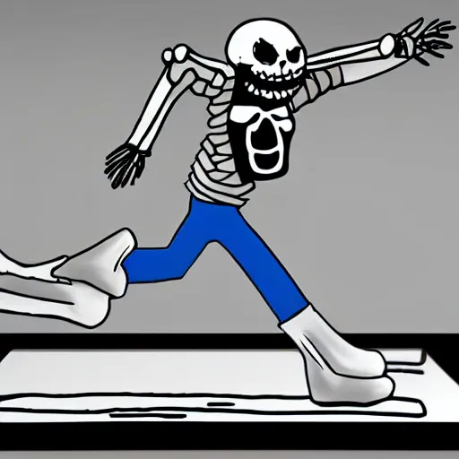 Sans the skeleton, creation #6489