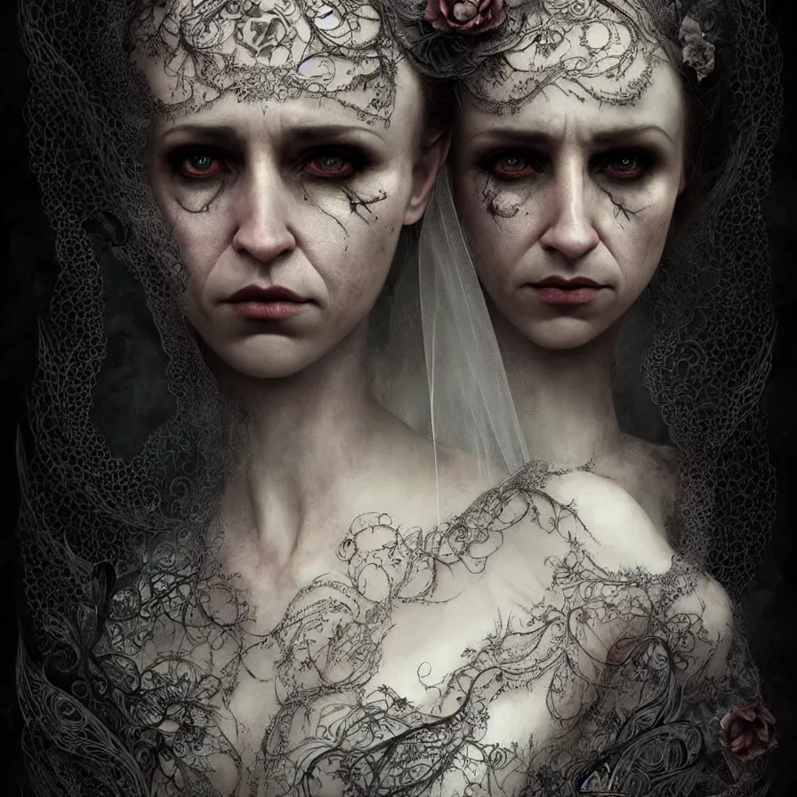 Image similar to epic professional digital art of 👰♀, eerie, detailed, foreboding, leesha hannigan, wayne haag, reyna rochin, ignacio fernandez rios, mark ryden, iris van herpen, best on artstation, cgsociety, wlop, pixiv, stunning, gorgeous, much wow, cinematic, masterpiece