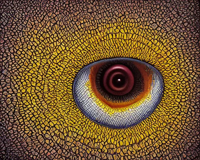 Image similar to rule of thirds intricate inside the tulip extreme closeup on a table, an ultrafine detailed painting by rafal olbinski, behance contest winner, pop surrealism, detailed painting, very detailed, minimalist, skeuomorphic, airbrush art